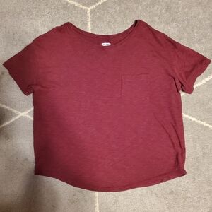 Old navy luxe pocket tshirt